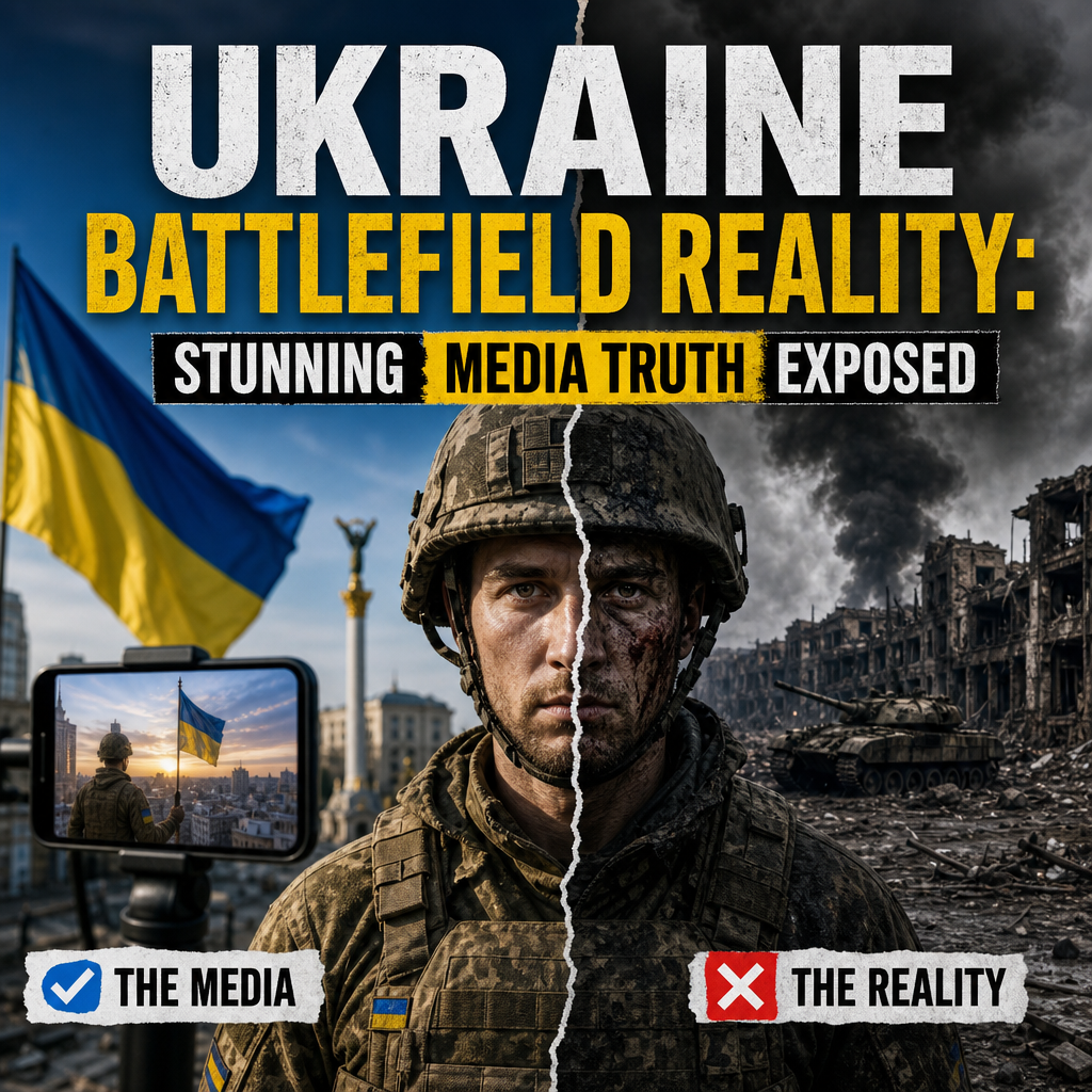 Illustration of Ukraine Battlefield Reality: Stunning Media Truth Exposed