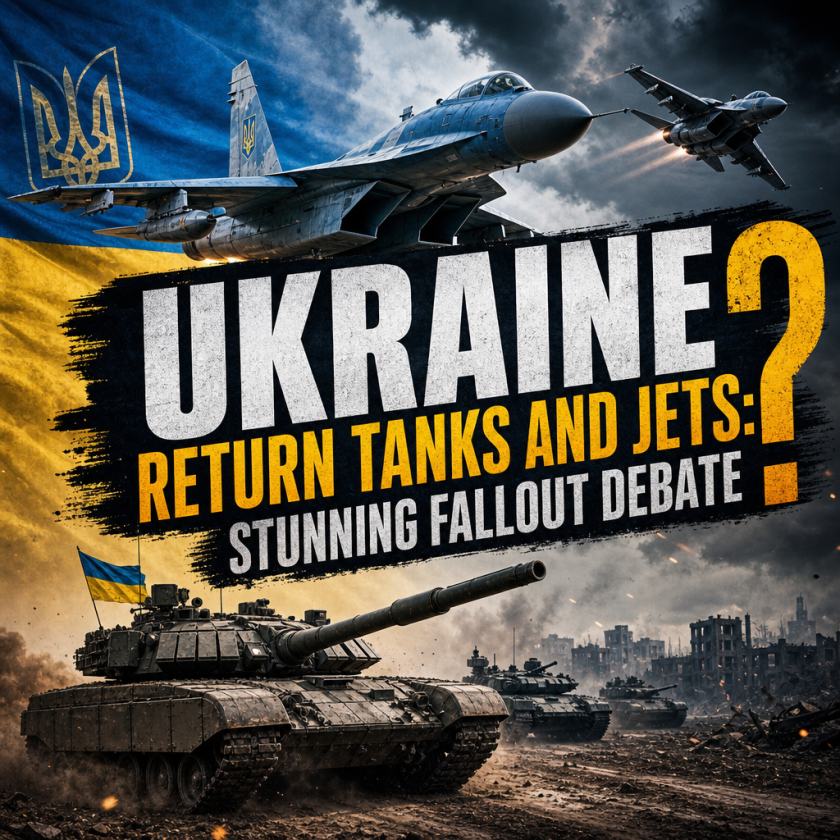 Illustration of Ukraine Return Tanks and Jets: Stunning Fallout Debate