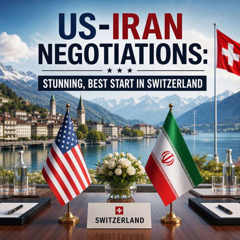 Illustration of US-Iran Negotiations: Stunning, Best Start in Switzerland