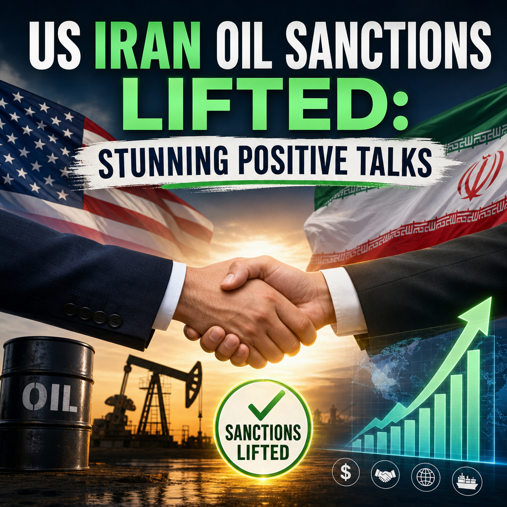 Illustration of US Iran Oil Sanctions Lifted: Stunning Positive Talks