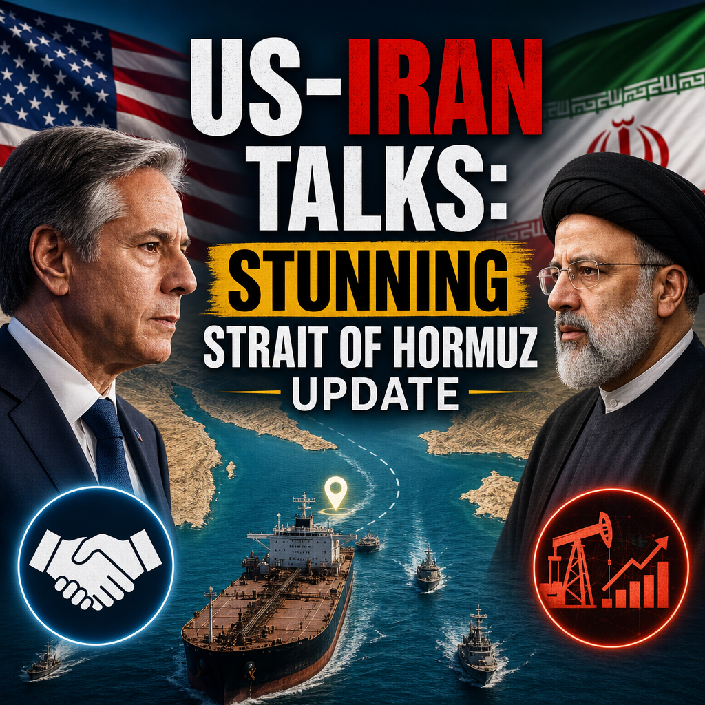 Illustration of US-Iran Talks: Stunning Strait of Hormuz Update