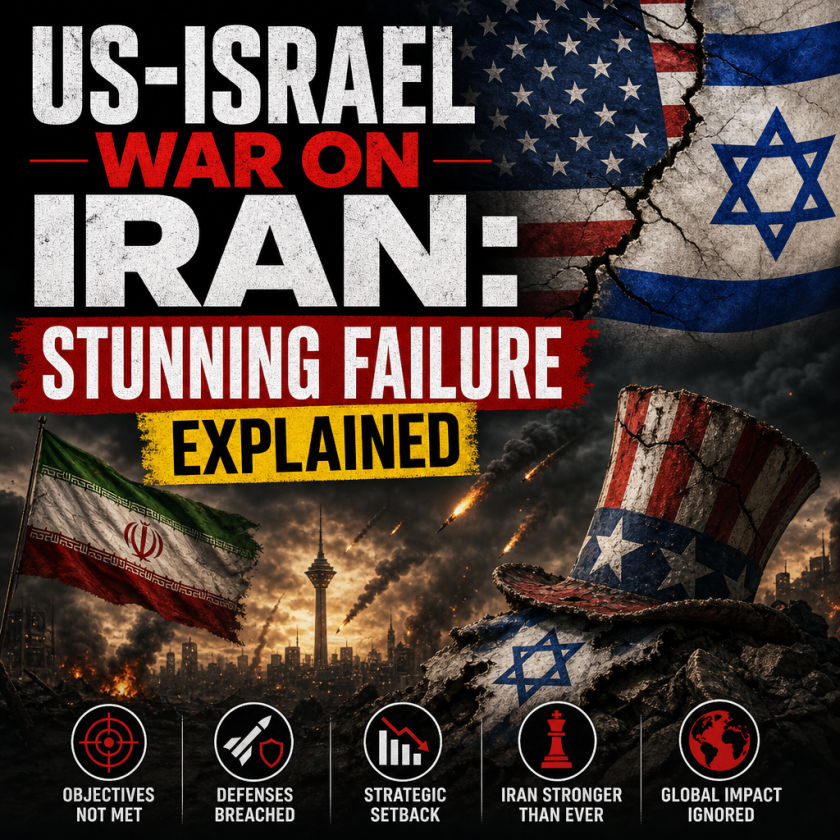 Illustration of US-Israel War on Iran: Stunning Failure Explained
