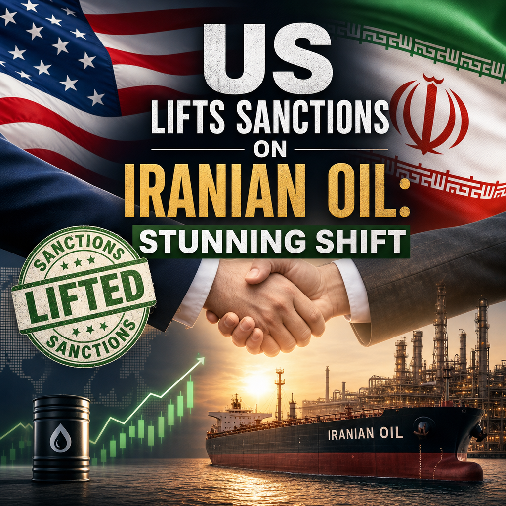 Illustration of US Lifts Sanctions on Iranian Oil: Stunning Shift