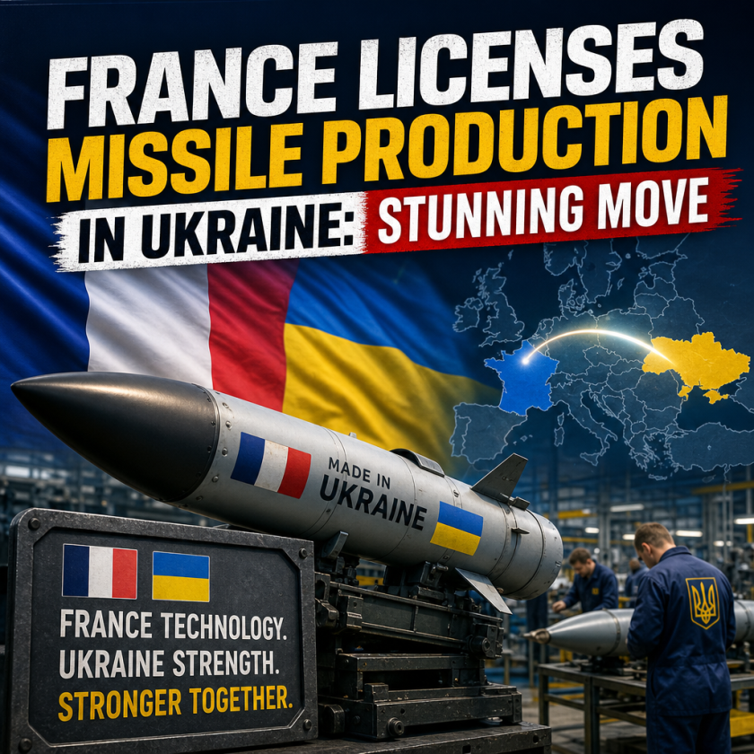 Illustration of France Licenses Missile Production in Ukraine: Stunning Move