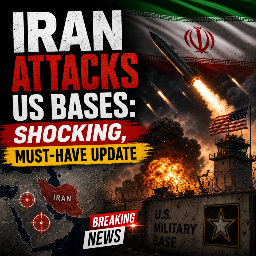 Illustration of Iran Attacks US Bases: Shocking, Must-Have Update