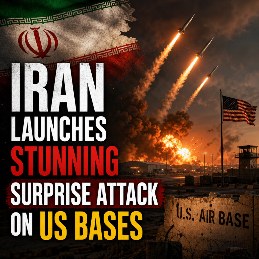Illustration of Iran Launches Stunning Surprise Attack on US Bases