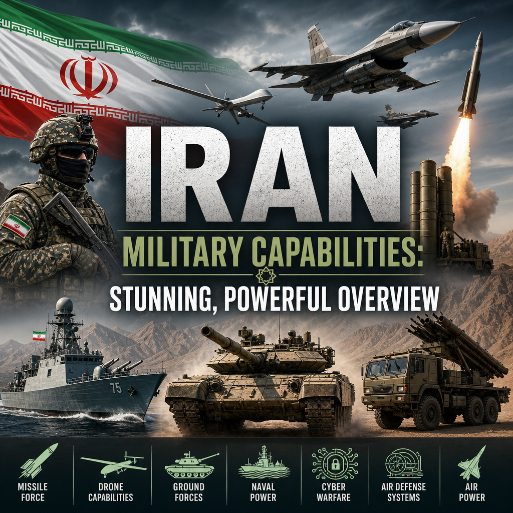 Illustration of Iran Military Capabilities: Stunning, Powerful Overview