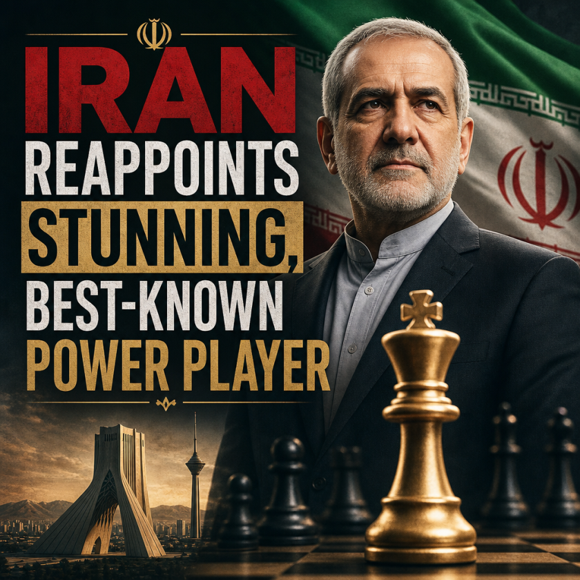 Illustration of Iran Reappoints Stunning, Best-Known Power Player