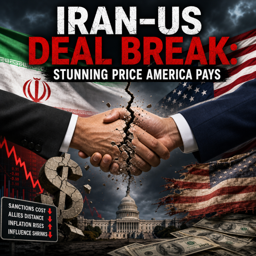 Illustration of Iran-US Deal Break: Stunning Price America Pays