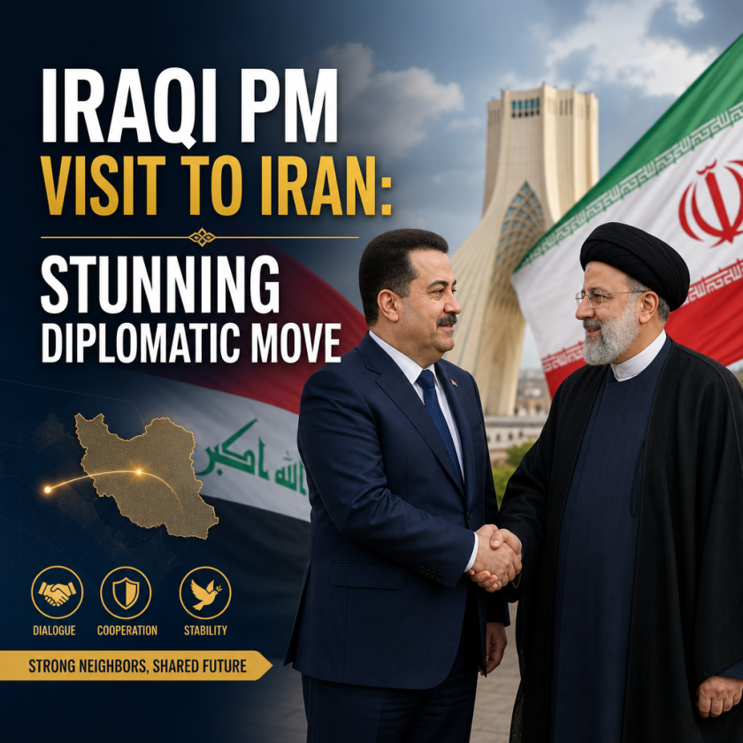 Illustration of Iraqi PM Visit to Iran: Stunning Diplomatic Move