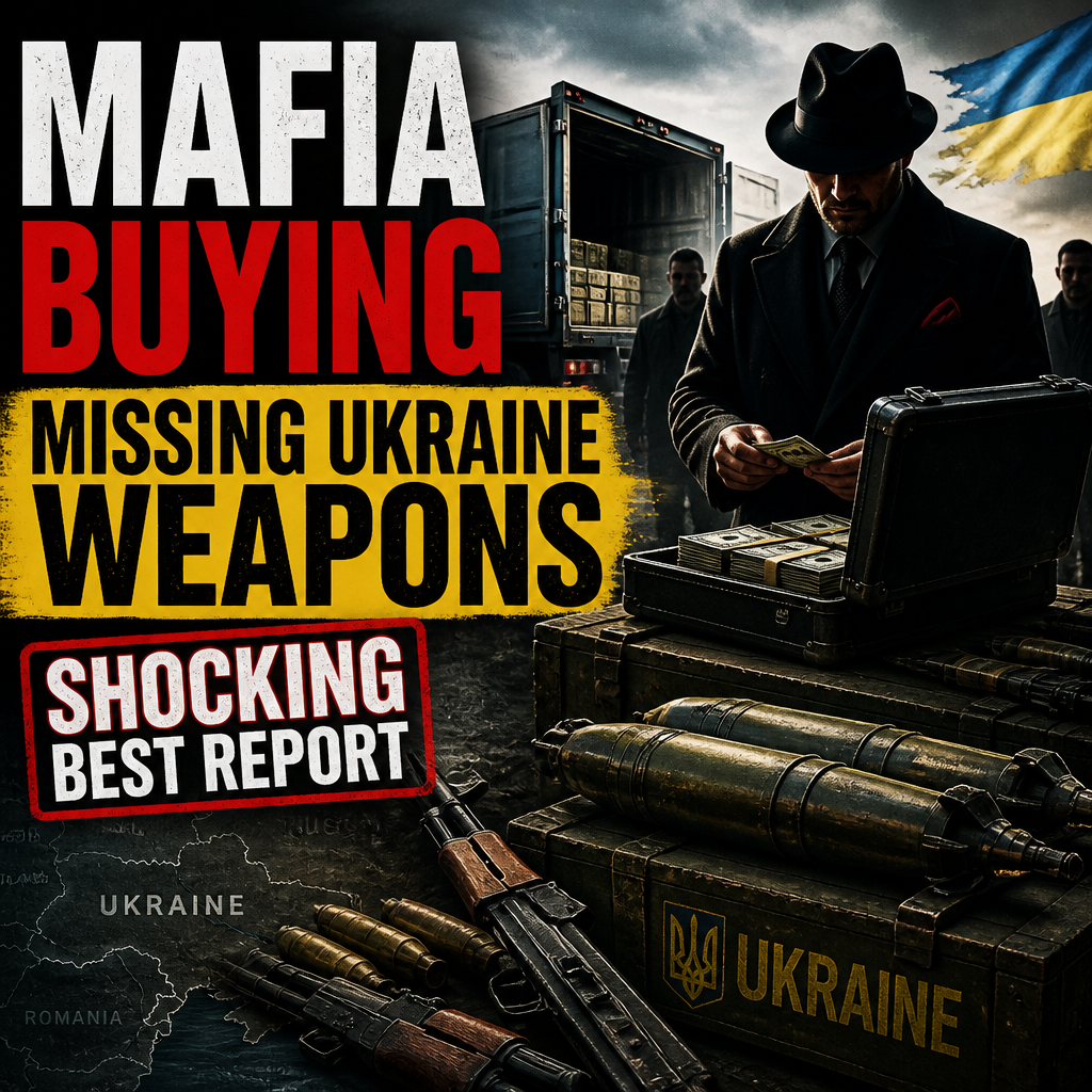 Illustration of Mafia Buying Missing Ukraine Weapons: Shocking Best Report