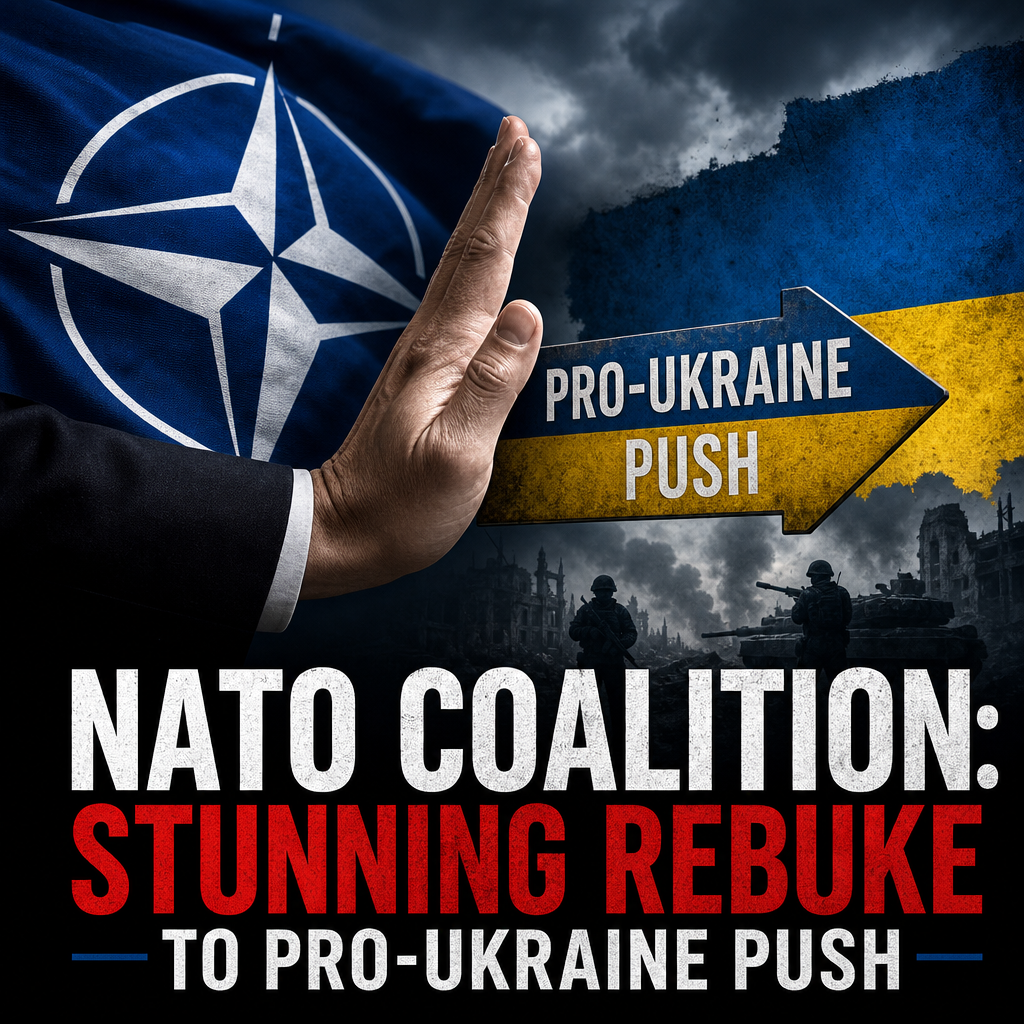 Illustration of NATO Coalition: Stunning Rebuke to Pro-Ukraine Push
