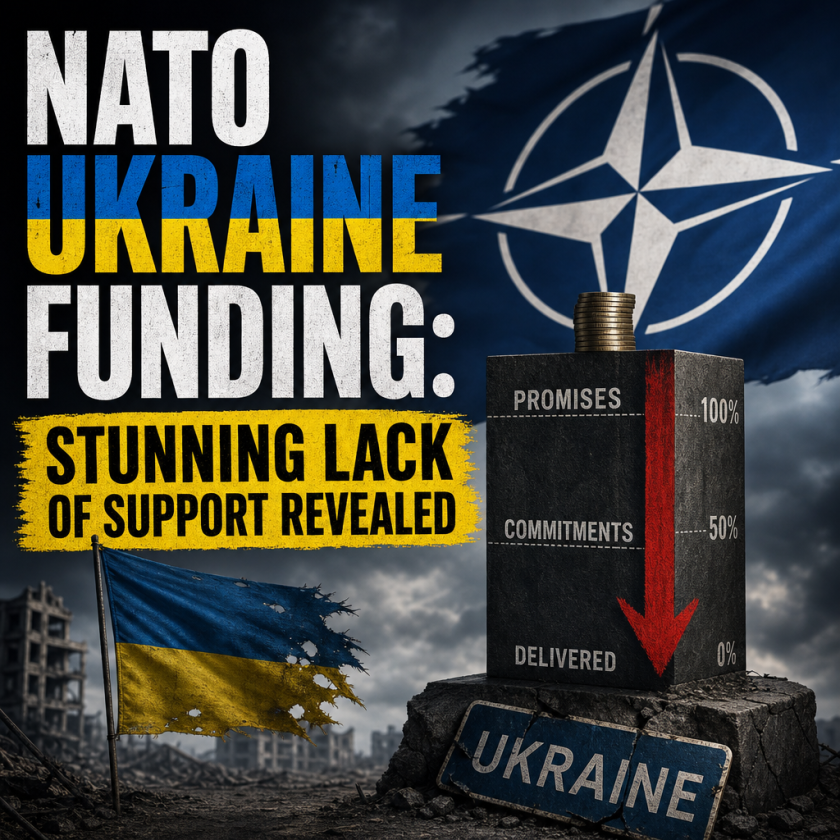 Illustration of NATO Ukraine Funding: Stunning Lack of Support Revealed