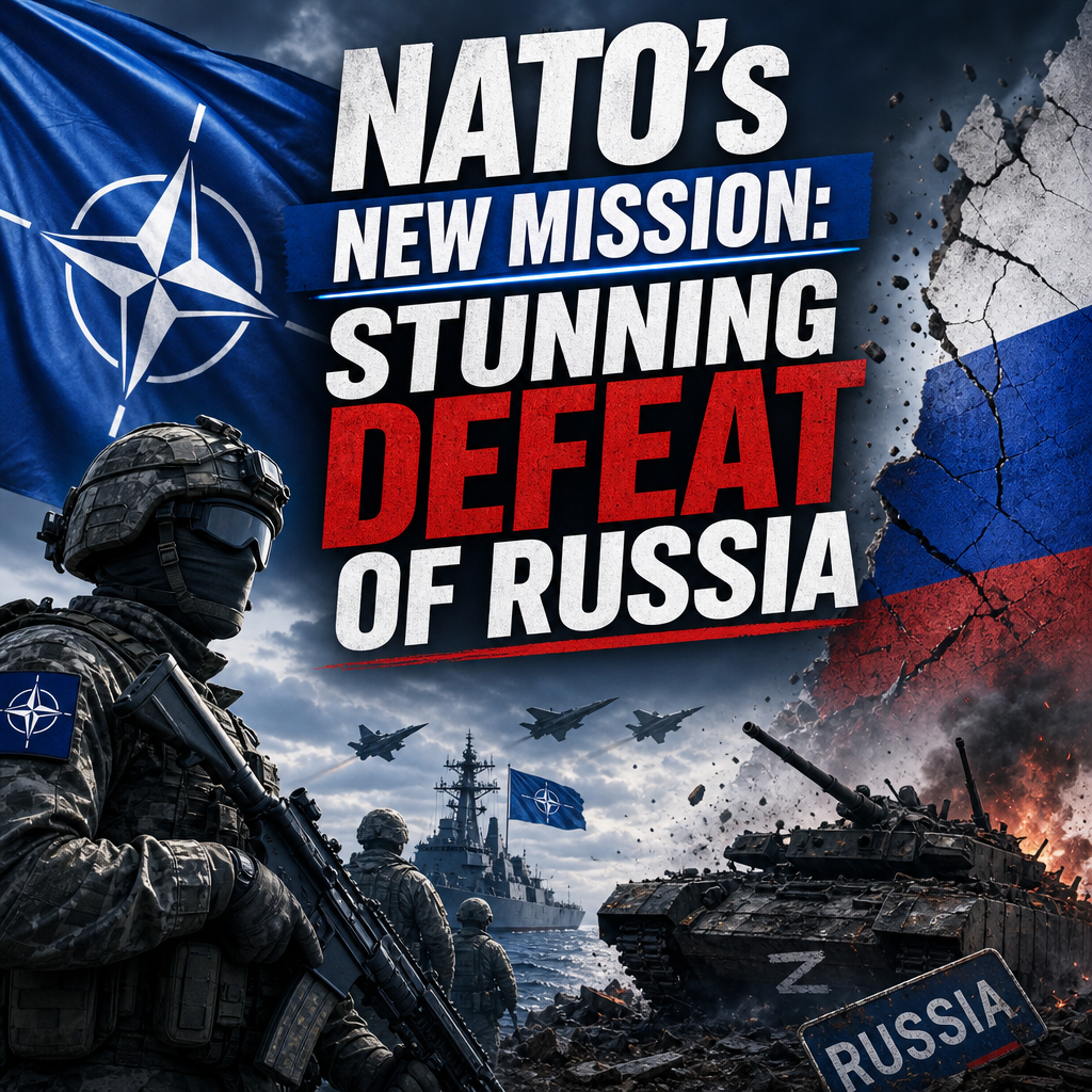 Illustration of NATO’s New Mission: Stunning Defeat of Russia