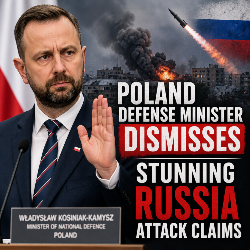 Illustration of Poland Defense Minister Dismisses Stunning Russia Attack Claims