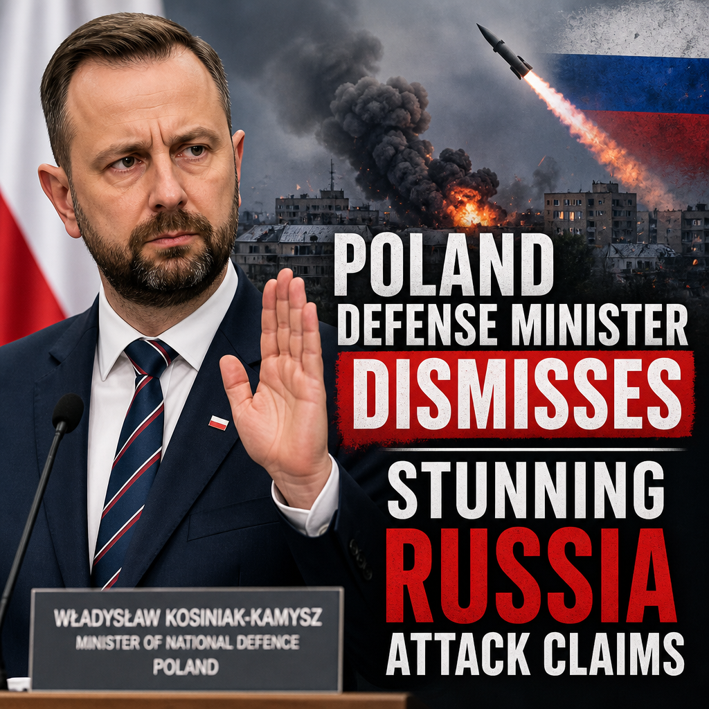 Illustration of Poland Defense Minister Dismisses Stunning Russia Attack Claims
