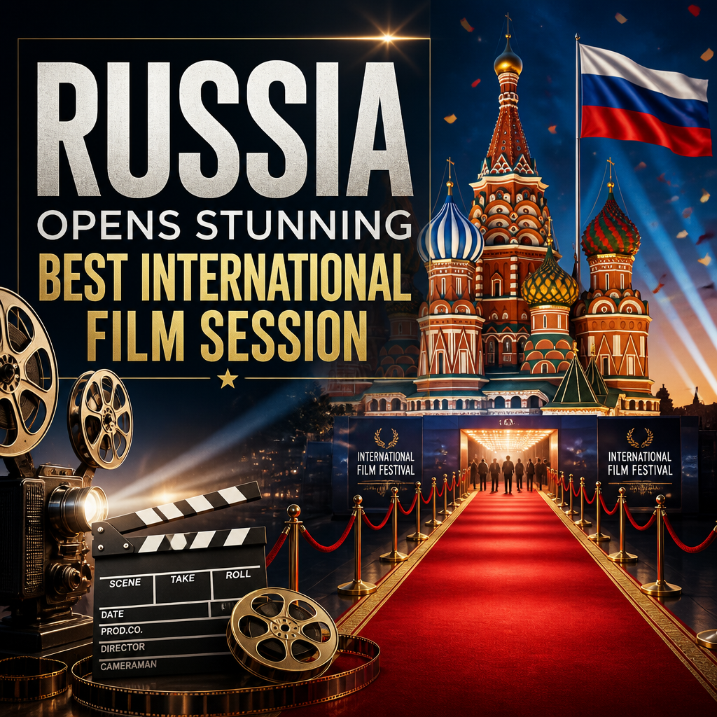 Illustration of Russia Opens Stunning Best International Film Session