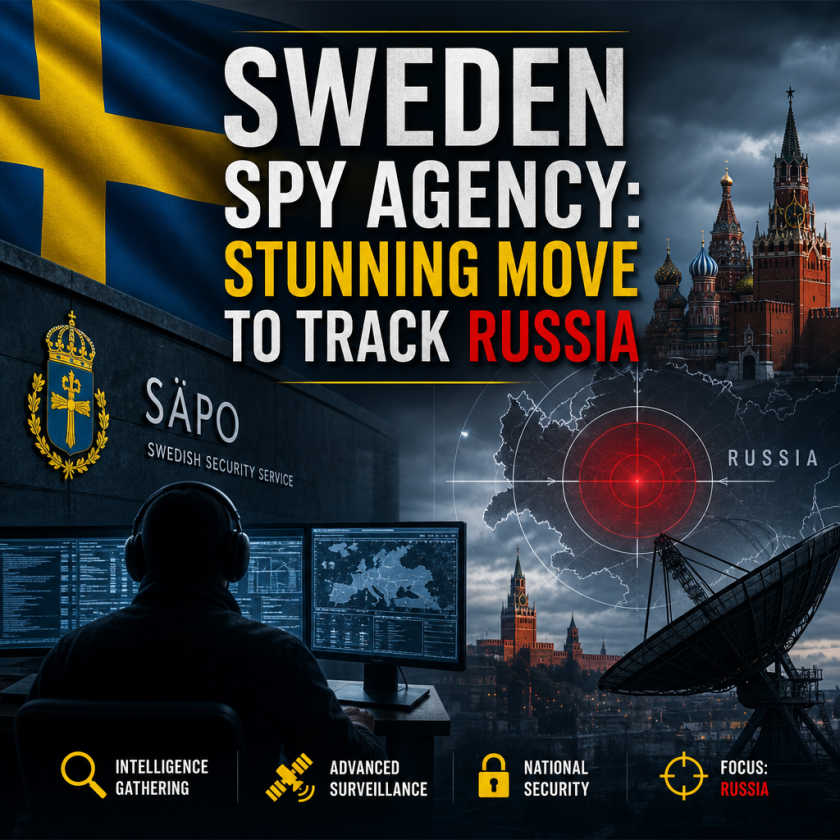 Illustration of Sweden Spy Agency: Stunning Move to Track Russia
