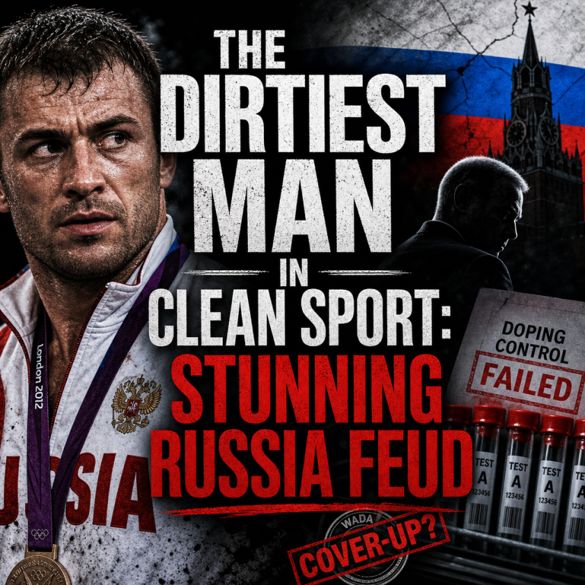 Illustration of The Dirtiest Man in Clean Sport: Stunning Russia Feud