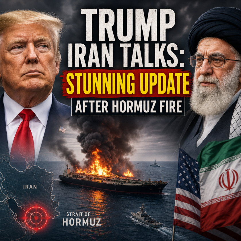 Illustration of Trump Iran Talks: Stunning Update After Hormuz Fire