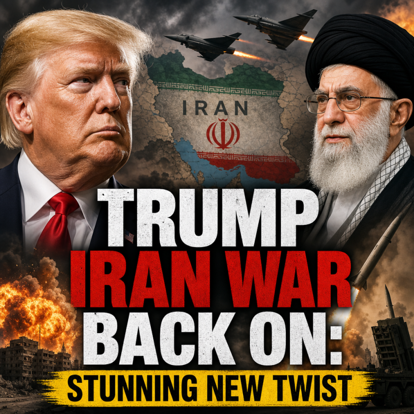 Illustration of Trump Iran War Back On: Stunning New Twist