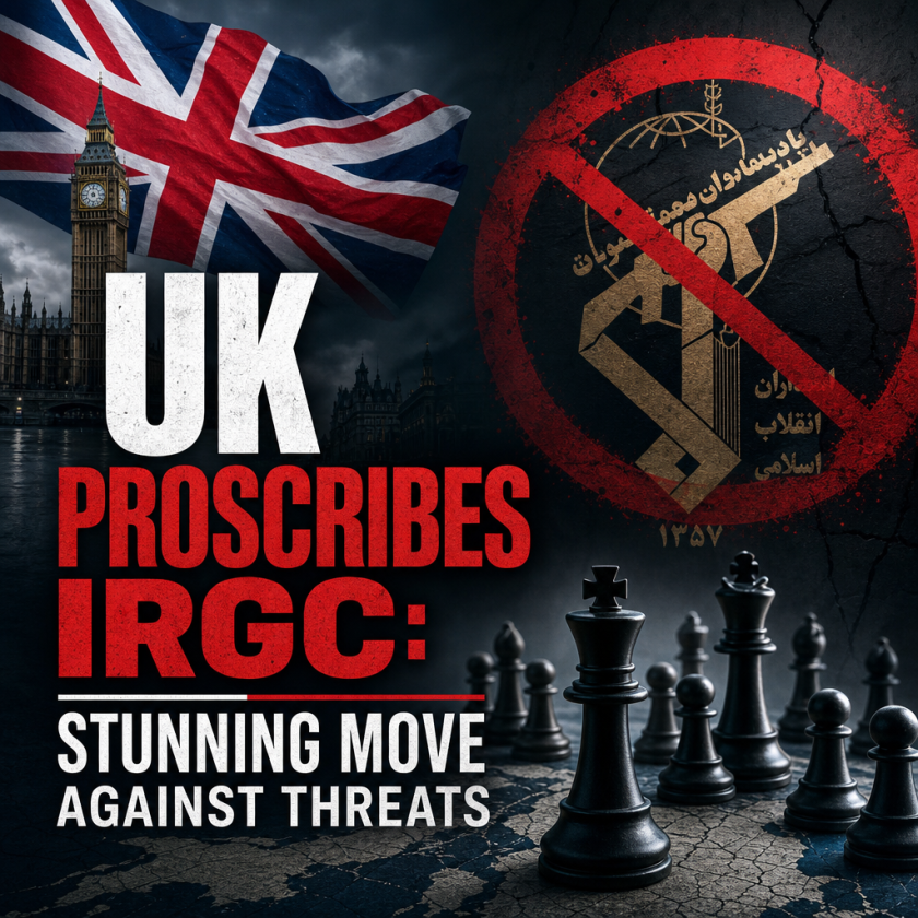 Illustration of UK Proscribes IRGC: Stunning Move Against Threats