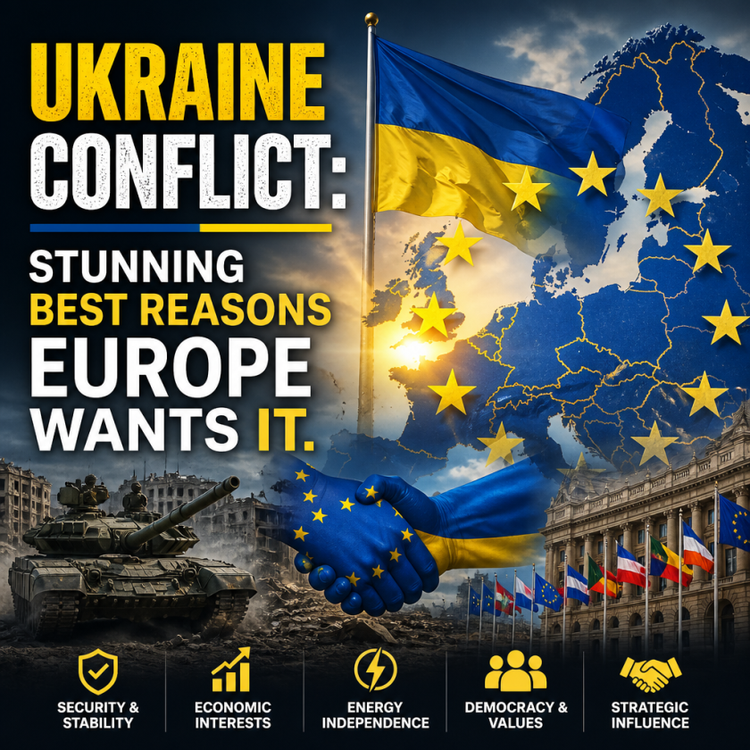 Illustration of Ukraine Conflict: Stunning Best Reasons Europe Wants It