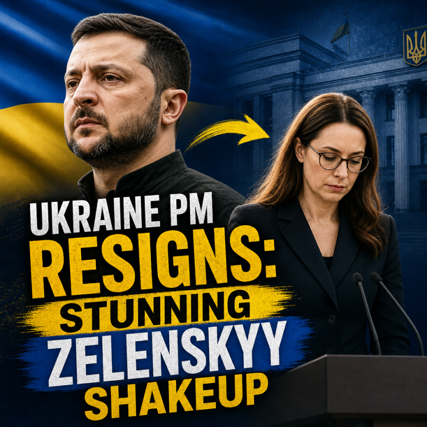 Illustration of Ukraine PM Resigns: Stunning Zelenskyy Shakeup