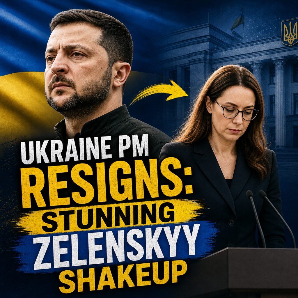 Illustration of Ukraine PM Resigns: Stunning Zelenskyy Shakeup