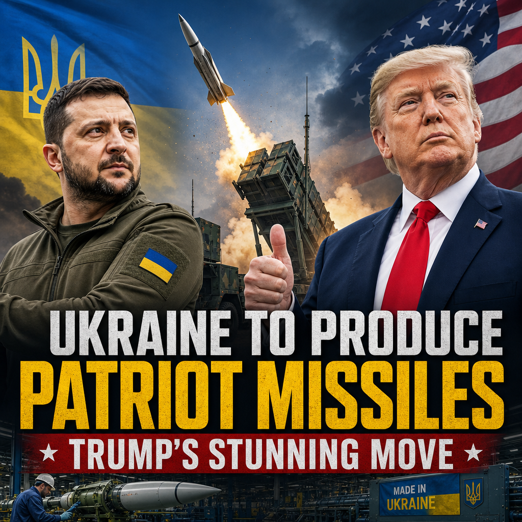 Illustration of Ukraine to Produce Patriot Missiles: Trump’s Stunning Move