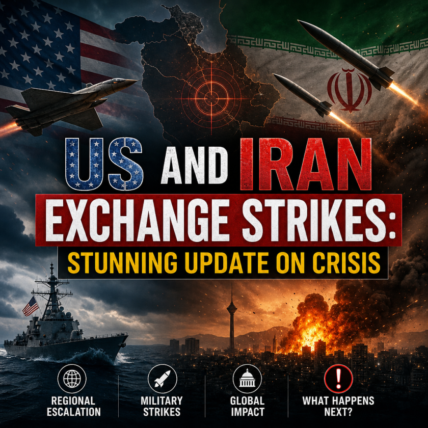 Illustration of US and Iran Exchange Strikes: Stunning Update on Crisis