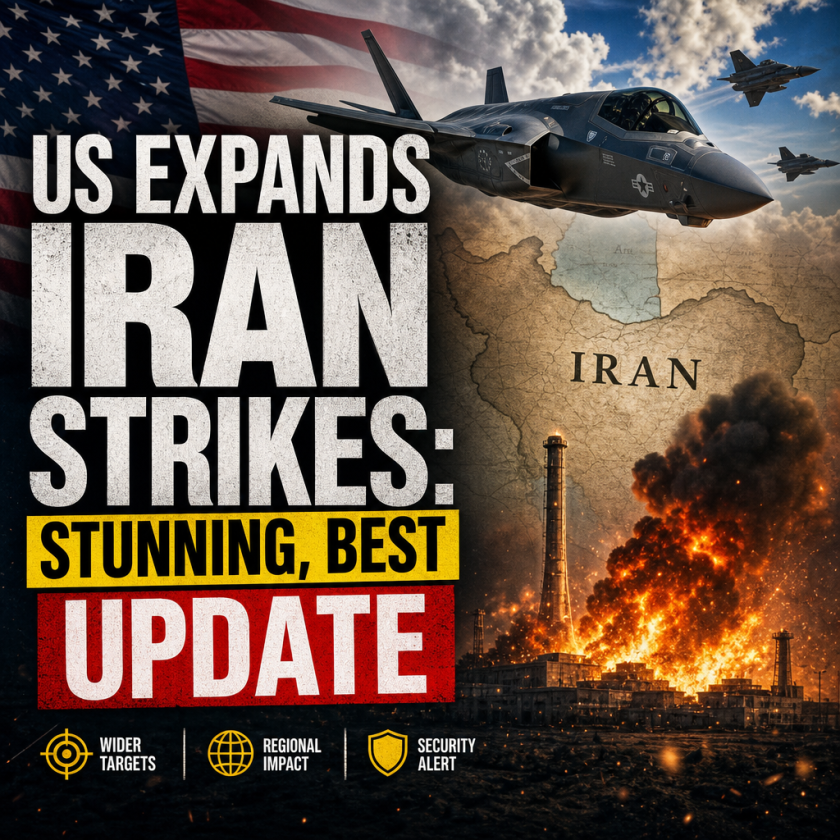 Illustration of US Expands Iran Strikes: Stunning, Best Update