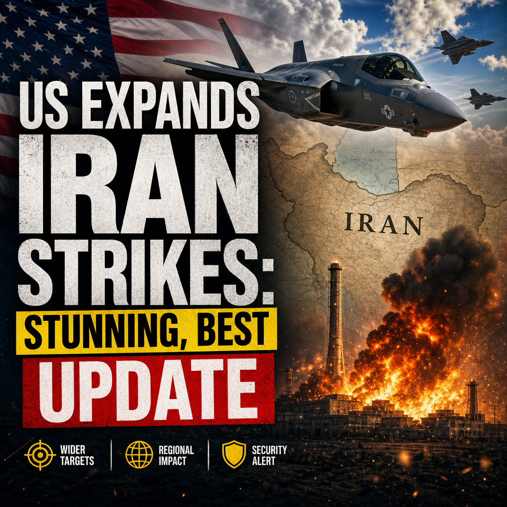Illustration of US Expands Iran Strikes: Stunning, Best Update