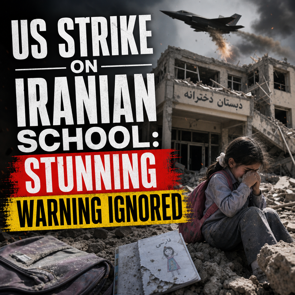 Illustration of US Strike on Iranian School: Stunning Warning Ignored