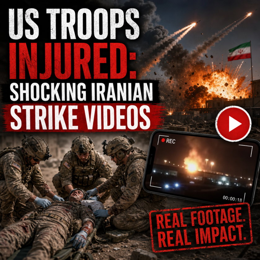 Illustration of US Troops Injured: Shocking Iranian Strike Videos