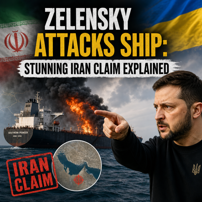 Illustration of Zelensky Attacks Ship: Stunning Iran Claim Explained
