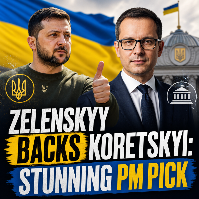 Illustration of Zelenskyy Backs Koretskyi: Stunning PM Pick