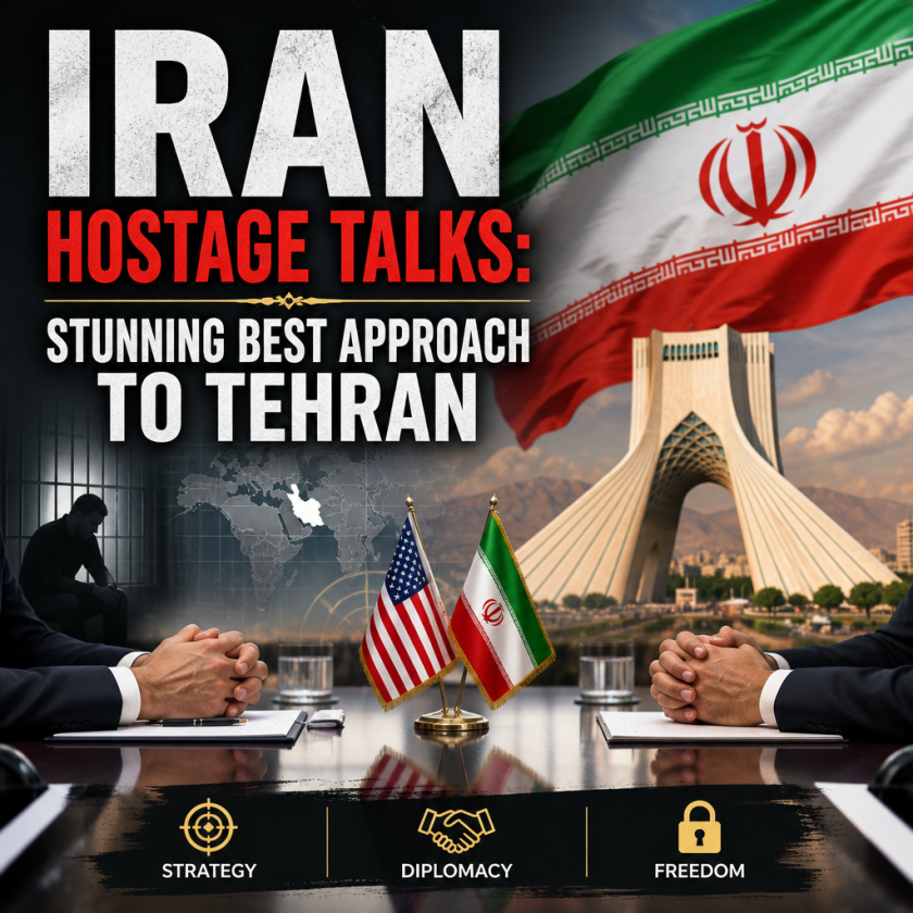 Illustration of Iran Hostage Talks: Stunning Best Approach to Tehran
