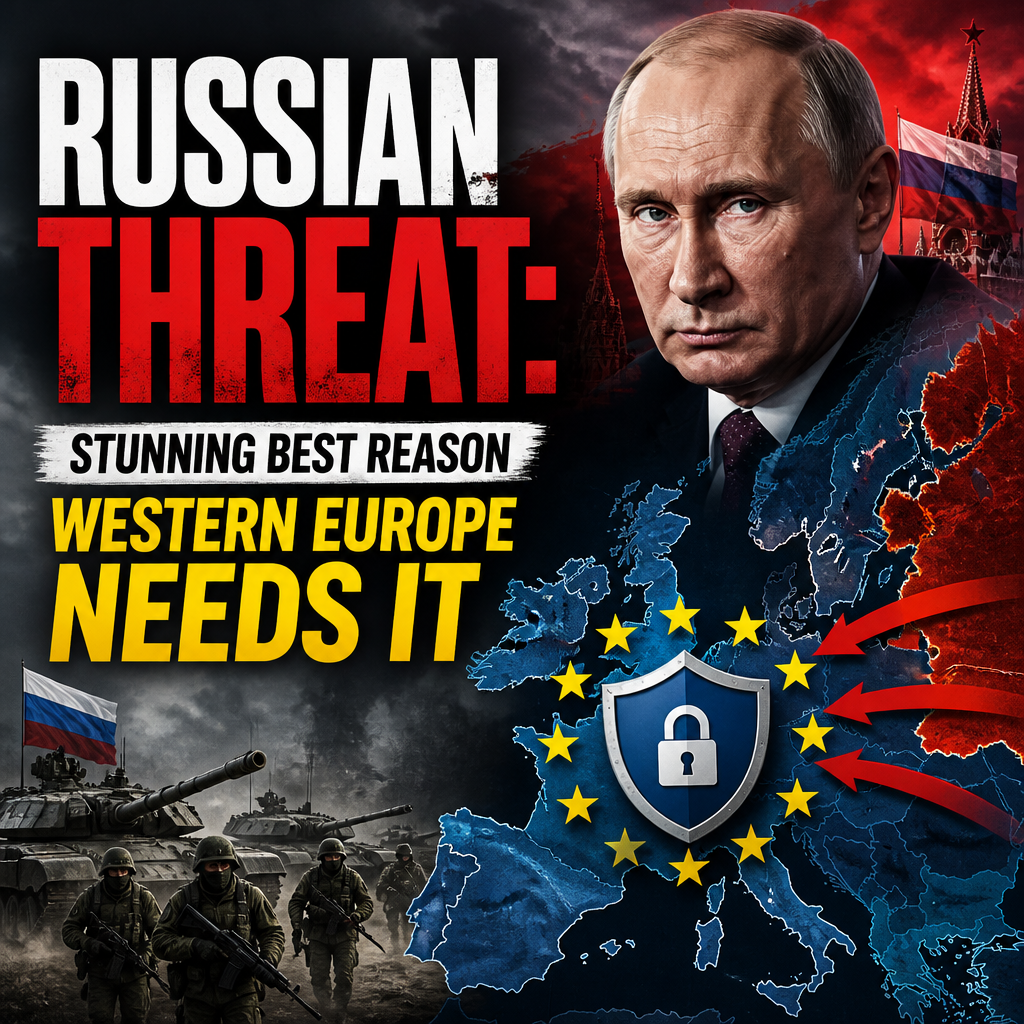 Illustration of Russian Threat: Stunning Best Reason Western Europe Needs It