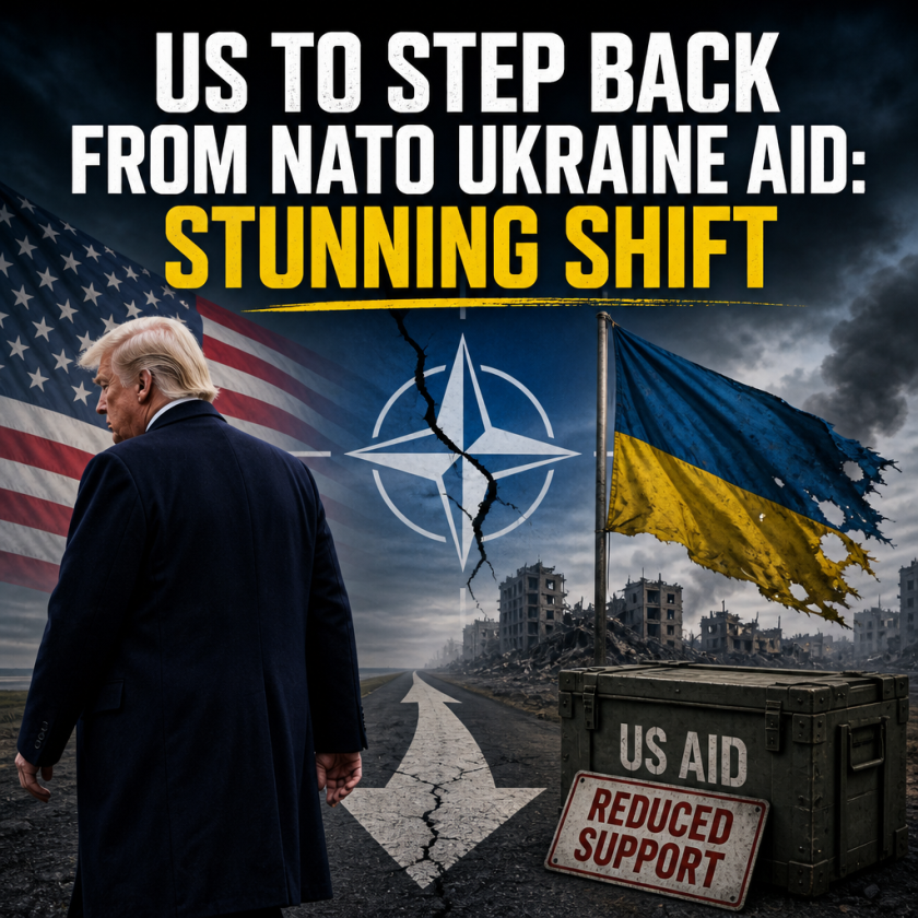 Illustration of US to Step Back from NATO Ukraine Aid: Stunning Shift